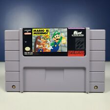 Mario is Missing! (Super Nintendo SNES, 1993), usado comprar usado  Enviando para Brazil