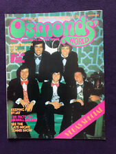 Osmonds magazine .13 for sale  WELLINGBOROUGH