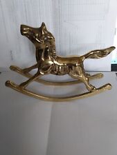 Brass rocking horse for sale  Booneville