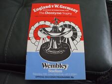 England west germany for sale  GATESHEAD