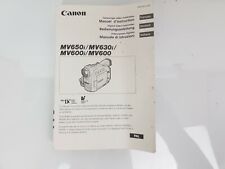 Canon mv650i mv630i for sale  LEIGHTON BUZZARD