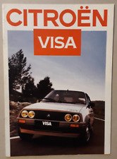 Citroen visa brochure d'occasion  Expédié en Belgium