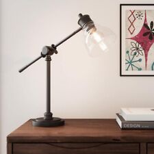 18.25 in. Oil Rubbed Bronze Counter Balance Desk Lamp by Hampton Bay for sale  Shipping to South Africa