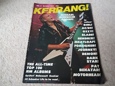 Kerrang magazine oct for sale  SOUTHSEA