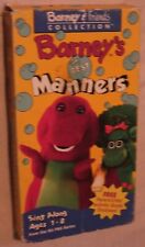 Barney manners vhs for sale  Gardendale
