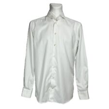 Eton Contemporary Fit Men's Classic White Spread Collar Shirt Size 40 15 3/4 for sale  Shipping to South Africa