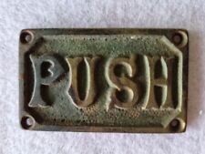 brass bell push for sale  COLCHESTER