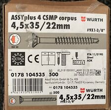 Würth assyplus csmp gebraucht kaufen  Siershahn