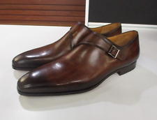 Magnanni Efren Tabaco Single Monk Strap size 10.5 (4030) for sale  Shipping to South Africa