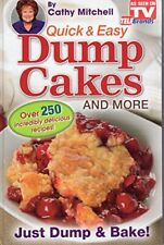 Quick and Easy Dump Cakes and More. Dessert Recipe Book by Cathy Mitchell Book comprar usado  Enviando para Brazil