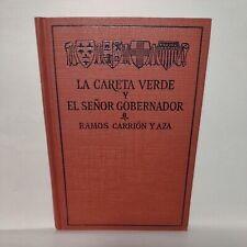 Usado, La Careta Verde Y El Señor Gobernador Por Ramos Carrión -1929 -HC sin DJ -Editado  segunda mano  Embacar hacia Argentina