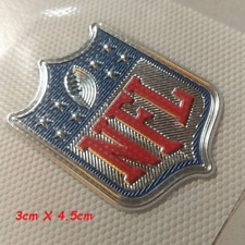 LOGOTIPO DE LA NFL Iron-on 4,5 cm ⭐PLÁSTICO⭐ Parche de escudo metálico como en la camiseta del jugador, usado segunda mano  Embacar hacia Argentina