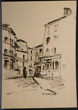 Dessin 1948 rue d'occasion  Langres