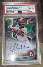 2023 Bowman’s Best Jordan Walker Mini Diamond Auto/25 RC Gm Mt PSA 10! comprar usado  Enviando para Brazil