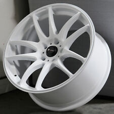 18x8.5 white wheels d'occasion  Expédié en Belgium