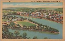 Used, 1947 Postcard West Virginia Wheeling, WV ~ State Fairgrounds Aerial B5186.4 for sale  Shipping to South Africa
