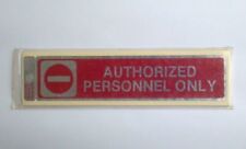 Pack authorized personnel for sale  Janesville