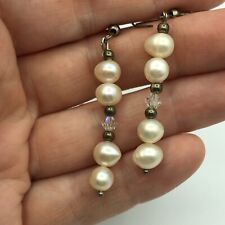 Pearl bead earrings for sale  BRISTOL