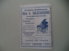 Advertising pubblicità 1912 usato  Salerno