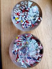 Pair antique paperweights for sale  GILLINGHAM