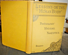 Usado, Lessons on the Human Body 1883 HB Fisiologia Estimulantes de Higiene Narcóticos Mais comprar usado  Enviando para Brazil