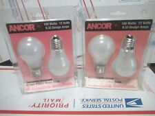 4-Ancor 531100 Marine Grade Light Bulbs Standard Base 100watt 12v boat / rv for sale  Shipping to South Africa