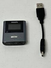 Reproductor de MP3 Philips Go Gear Raga 4 GB plateado probado y funcionando segunda mano  Embacar hacia Argentina