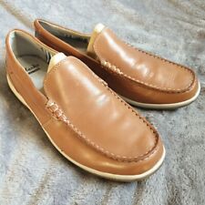 Clark’s Collection Brown Leather Slip On Moccasin Shoes UK 8 , Ortholite Cushion for sale  Shipping to South Africa