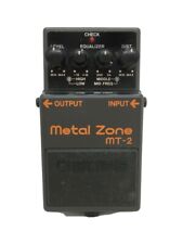 Usado, Pedal efecto para guitarra Boss MT-2 Metal Zone distorsión thrash Japón usado funcionando segunda mano  Embacar hacia Mexico
