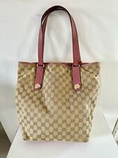 Gucci canvas tote usato  Racconigi