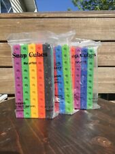 Unifix & Snap Cubes Interlocking Cubes Elementary Math Counting Colors 268, used for sale  Shipping to South Africa