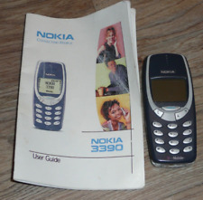 Teléfono celular Nokia 3390 T-Mobile vintage y guía del usuario sin cargador segunda mano  Embacar hacia Argentina