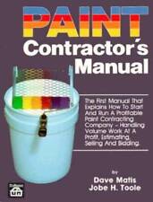 Paint contractors manual for sale  Montgomery