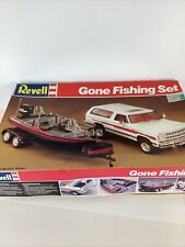 Revell Gone Fishing Set 1:25 Scale Truck Trailer Boat #7242 Incomplete/Complete? for sale  Shipping to South Africa