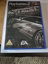 Usado, Need For Speed Most Wanted Black Edition PS2 Playstation 2 videogame testado  comprar usado  Enviando para Brazil
