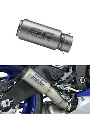 Silver SC project Sports Bike Silencer Universal Bike Part for sale  Shipping to South Africa
