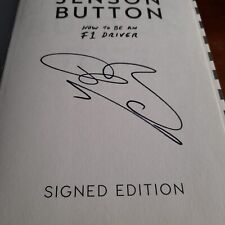 Jenson button signed for sale  HENLOW