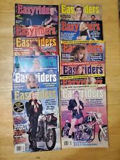 Lote de 12 revistas de motocicletas Easyrider 1989 segunda mano  Embacar hacia Mexico