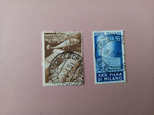 Serie francobolli fiera usato  Arezzo