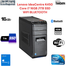 Lenovo torre PC COMPUTADOR THINKCENTRE i7 16GB 1TB SSD WIFI WIN 10 PRO BLUETOOTH comprar usado  Enviando para Brazil
