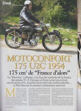 Motorcycle 1954 motoconfort for sale  Shipping to Ireland