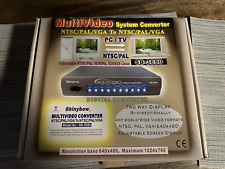 Nuevo en caja Shinybow - SB-3690 - Transcodificador convertidor digital de video múltiple PAL NTSC VGA segunda mano  Embacar hacia Argentina