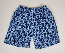 Peter Millar Seaside Collection Lined Swim Trunks Young Mens Blue Sand Dollar L for sale  Shipping to South Africa