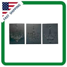 Black chandelier wall for sale  Fountaintown