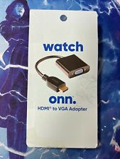 Used, ONN HDMI to VGA Adapter NEW OPEN BOX for sale  Shipping to South Africa