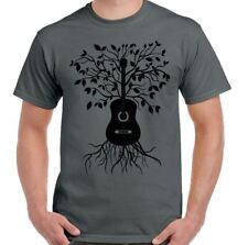 Usado, Camiseta Guitarra Árvore Acústica Masculina Amplificador de Baixo Elétrico Cordas U2 Música Rock  comprar usado  Enviando para Brazil