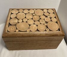 Wooden box unusual for sale  POLEGATE