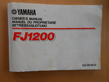 Yamaha fj1200 bedienungsanleit gebraucht kaufen  Eningen