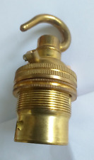 Brass industrial lamp for sale  LONDON