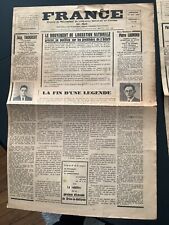 Vieux journaux d'occasion  Brive-la-Gaillarde